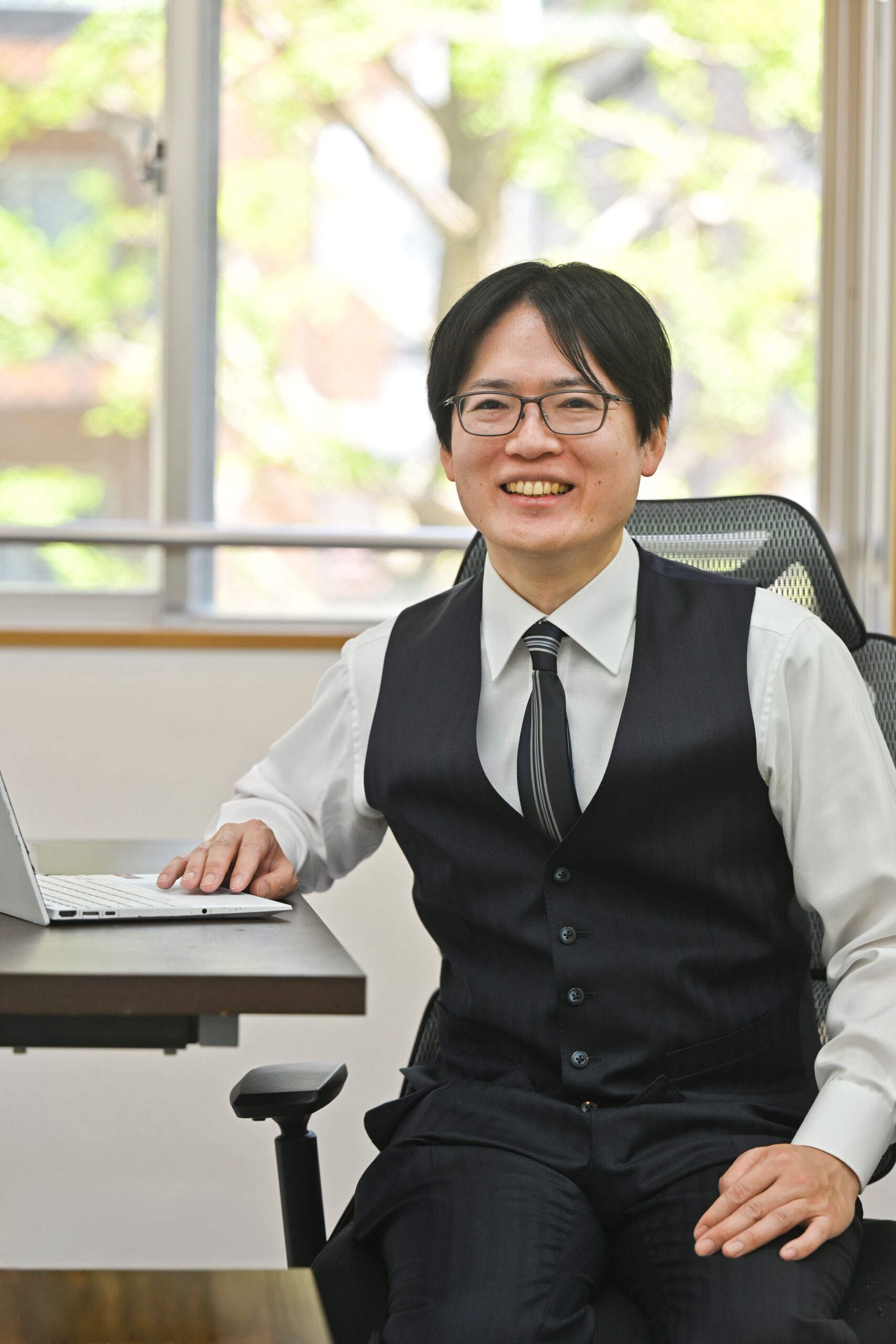 代表プロフィール写真